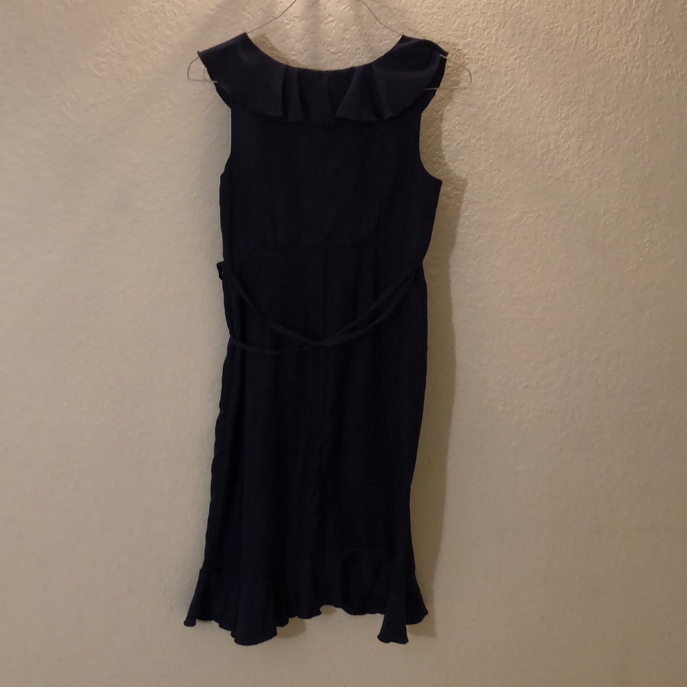 Jonathan Martin Blue Ruffled Dress - Picture 5 of 6